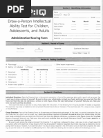 Brigance Screen Kindergarten Data Sheet | PDF | Shape | Cognition