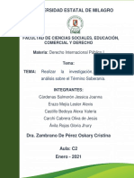 LISTO TRABAJO INVESTIGATIVO DIP Monografía Sobre La Soberanía Como Categoría Jurídica y Sus Implicaciones Políticas y Filosóficas