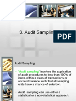 Sampling Audit