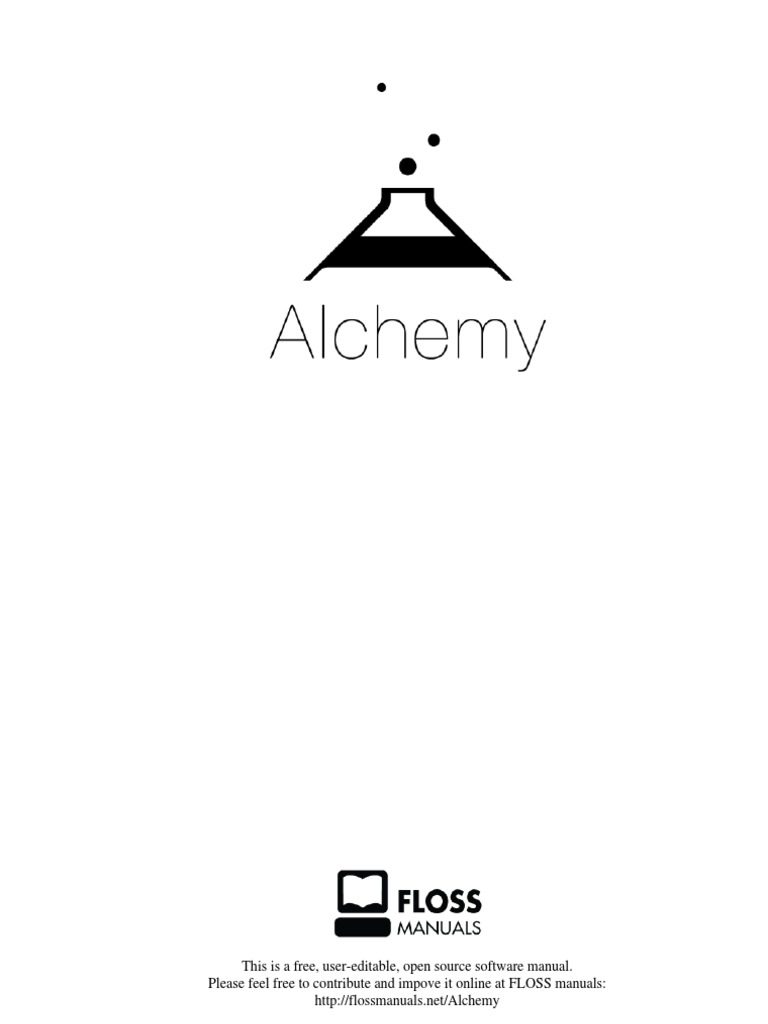 Alchemy Software User Manual | PDF | Business | Computers