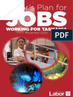Labors Plan For Jobs Working For Tasmania