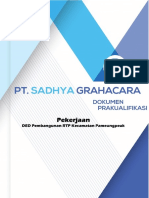 Dokumen PQ PT - Sadhya Terbaru THN 2020