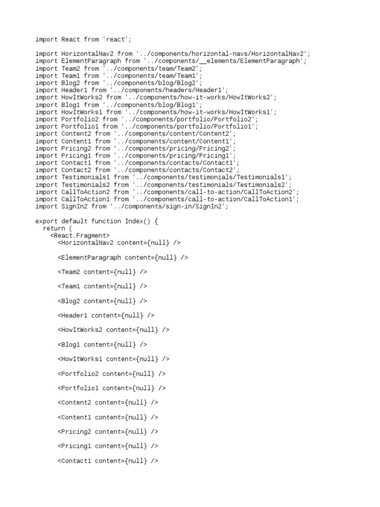 Material ui react components pdf
