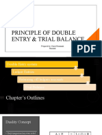 Principle of Double Entry & Trial Balance: Prepared By: Nurul Hassanah Hamzah