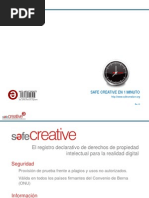 Download Safe Creative en 1 minuto by Safe Creative SN51233958 doc pdf