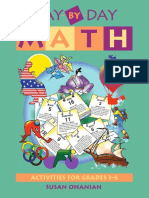 Day-By-Day Math Activities For Grade 3-6 by Susan Ohanian