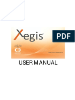 Xegis Software User Manual Intro