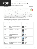 Listado+de+Comandos+ Civil+3d. | PDF | Geometría