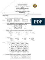 3rd Summative Test 3rd Grading (Math)