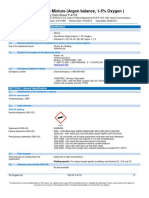 Gas Mixture Safety Data Sheet