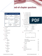 Answers To End-Of-Chapter Questions: B I II III IV V A B C D