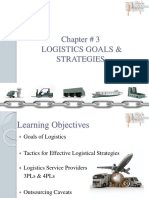 Logistics Goals & Strategies