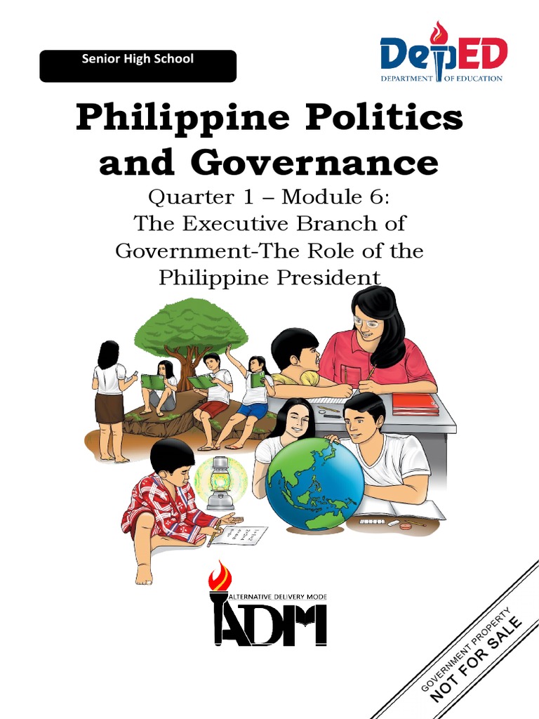 Ppg - Mod6 - The Executive Branch Of Government | Pdf | Social Information  Processing | Justice