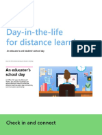 Day in The Life For Distance Learning
