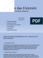 Tugas Kelompok 5 - Keseimbangan Cairan & Eletrolit - Fisiologi Manusia