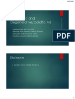 Rheumatic and Degenerative MS Imaging and Treatment