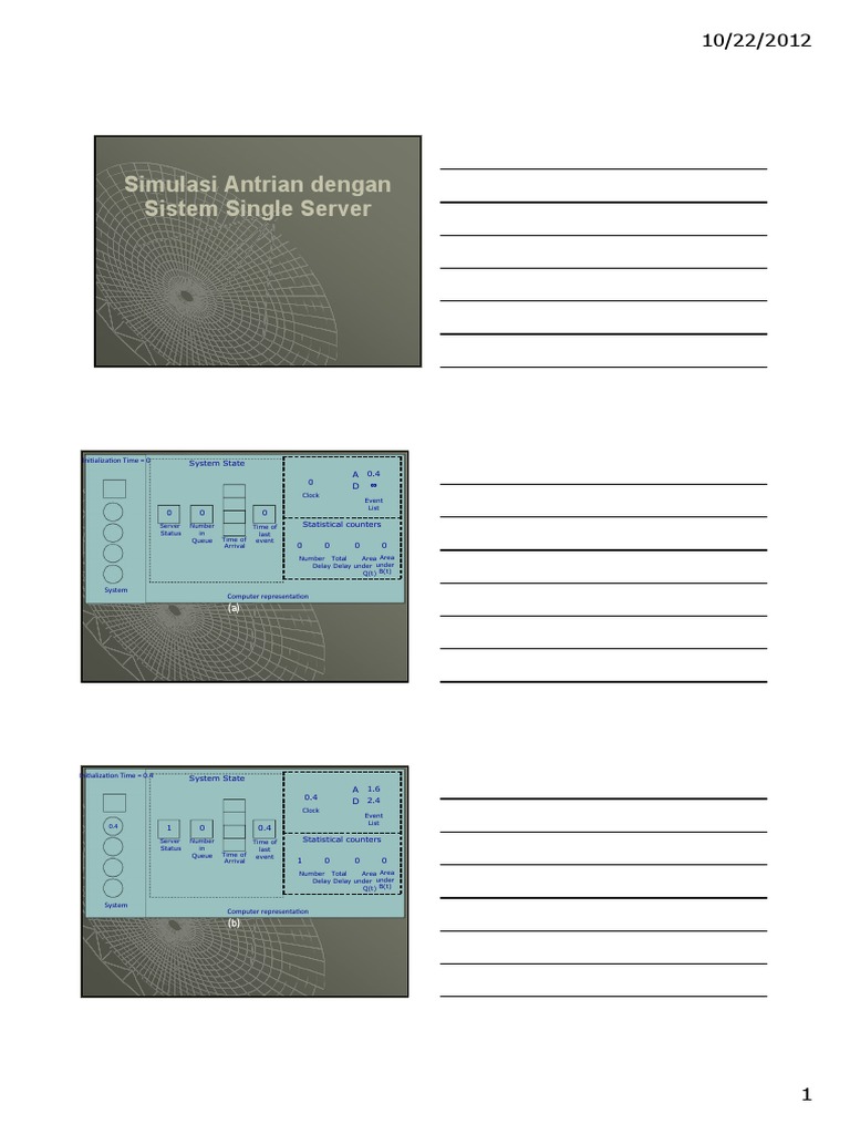 Single Server Queue Simulation Data | PDF | Computer Engineering ...