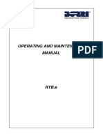 Operating and Maintenance Manual