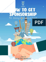 (E-Book) How To Get Sponsorship For Joining International Event - IDEAS For Indonesia