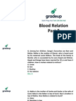Blood Relation Quiz Answers
