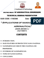 Applications of Nanocoating's in Aeronautical