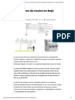 Regímenes de Neutro en Baja Tensión - Sector Electricidad - Profesionales en Ingeniería Eléctrica