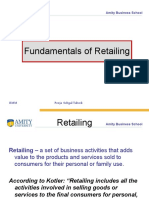 Fundamentals of Retailing: Amity Business School