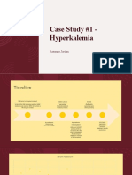 Case Study 1 - Hyperkalemia