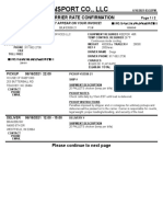 Sunteck Transport Co., LLC: Carrier Rate Confirmation