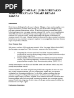 Download DASAR EKONOMI BARU by Hariz Hafizuddin SN51236660 doc pdf