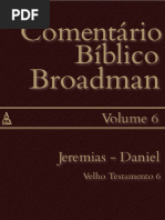 Comentário Bíblico Broadman. Volume 6