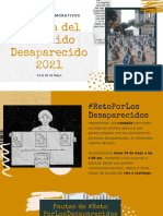 Campaña Digital - Semana de Los Detenidos Desaparecidos
