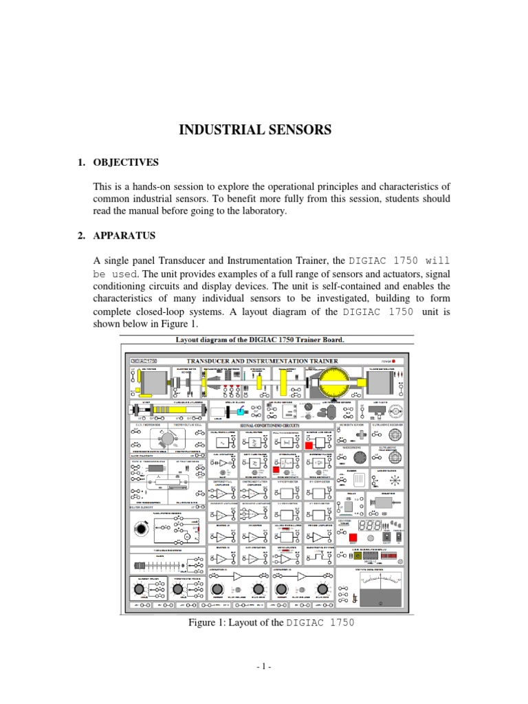 Temperature Sensors | PDF | Electrical Resistance And Conductance ...