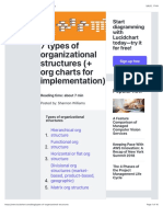 7 Types of Organizational Structures - Lucidchart Blog