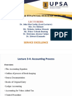 Accounting & Financial Systems (Lecture 3 - 4) - 1