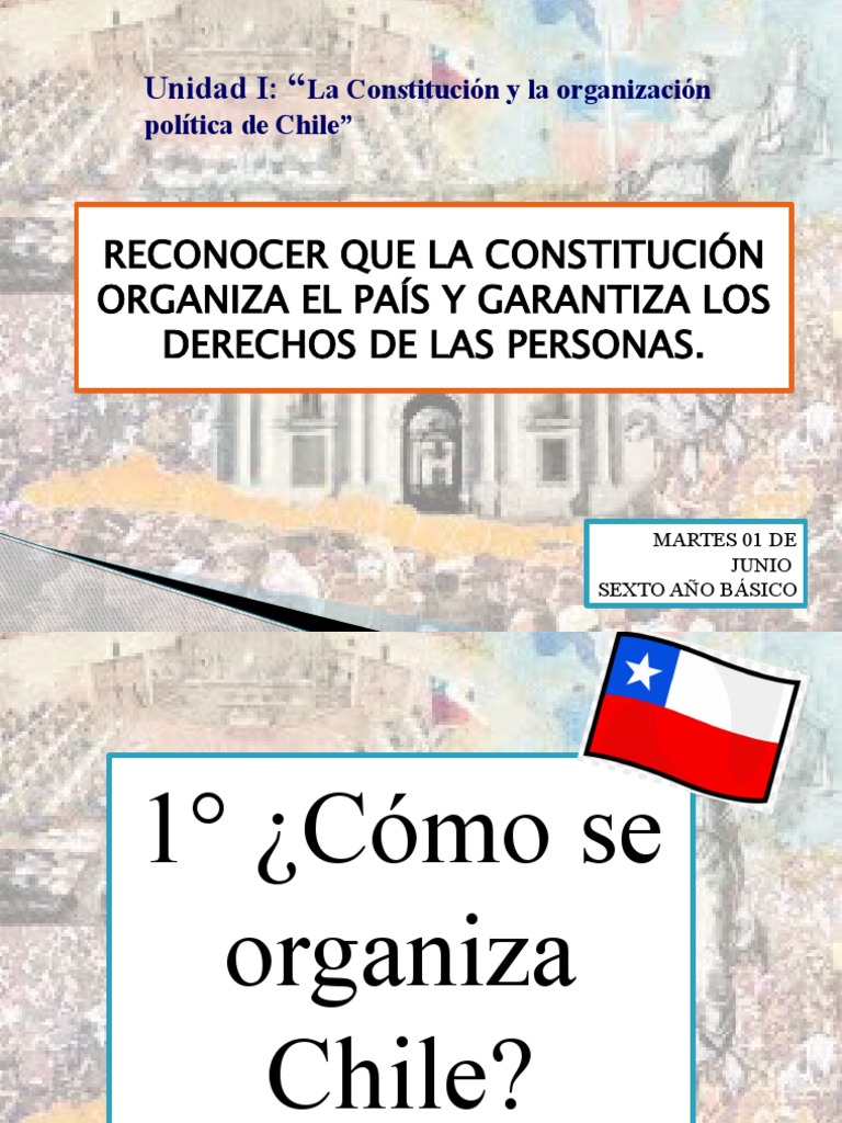 Organización Política y Democracia en Chile | PDF | Separación de ...