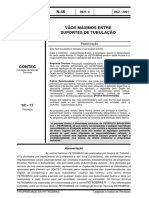 N-0046 - Vaos Maximos Entre Suportes de Tubulacao