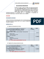 Régimen de Percepción - Caso Práctico