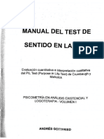 Manual Del Test de Sentido en La Vida