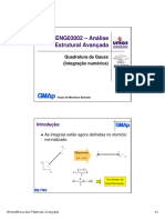 ENG03002 f - Quadratura de Gauss