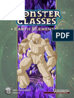 Monster Classes - Earth Elemental