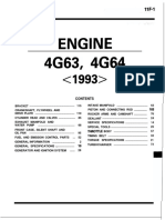 4570538 Mitsubishi 4G63 4G64 Engine