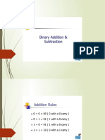 Binary Addition-Subtraction