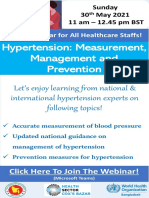 Webinar On Hypertension