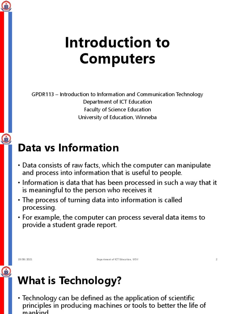 Week 2 - (Reading) Introduction To Computers | PDF | Information ...