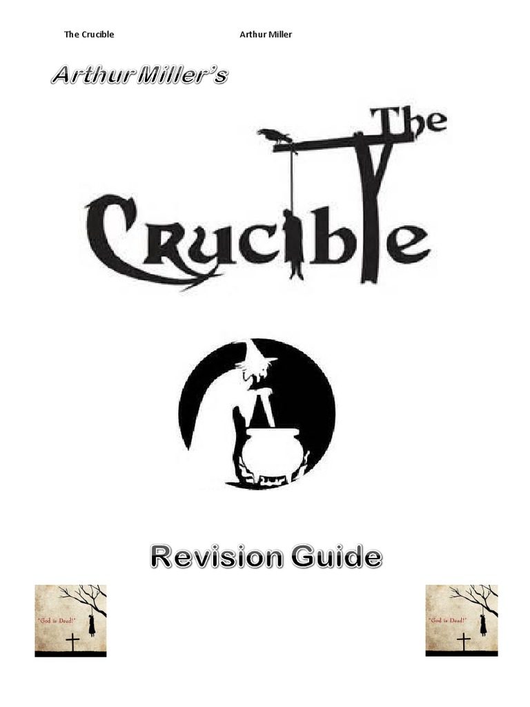 The Crucible Revision Guide PDF Religion And Belief
