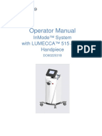 Operator Manual: Inmode™ System With Lumecca™ 515 & 580 Handpiece