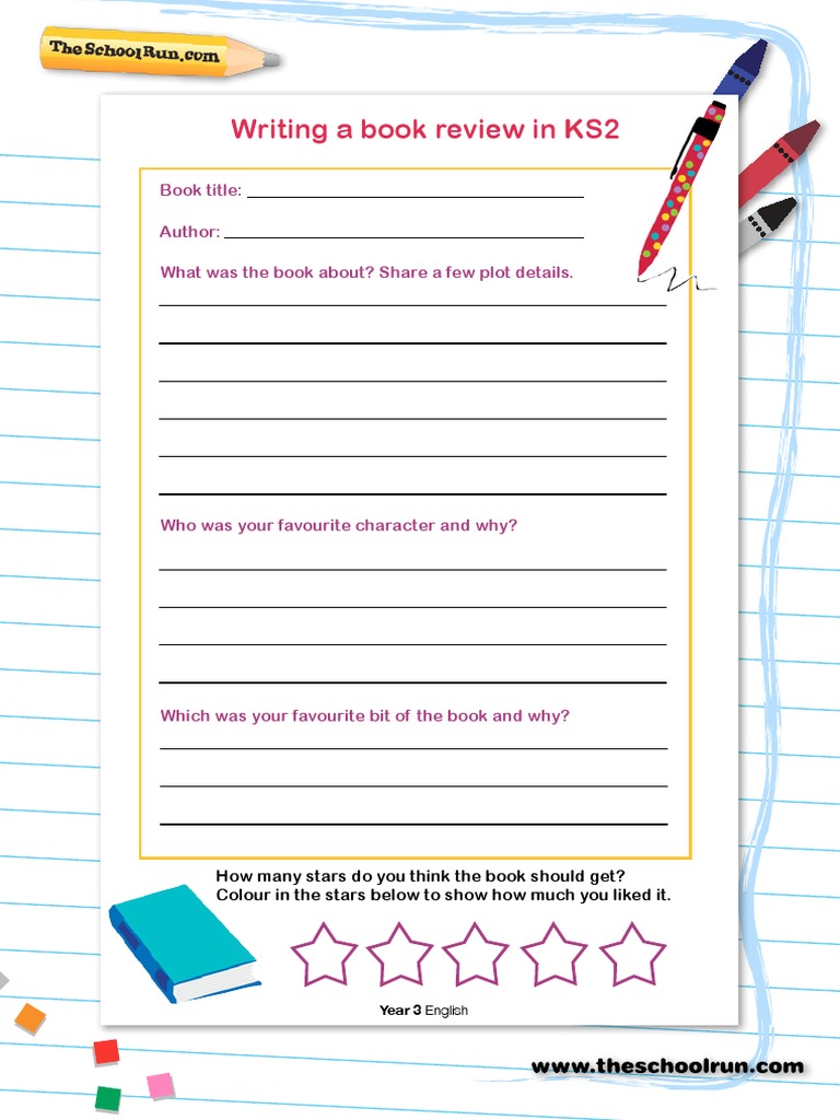 KS2 Book Review Writing Guide | PDF