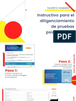 Instructivo para La Realización de Pruebas. Baterías Willard.