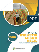Profil Industri Mikro Dan Kecil Provinsi Jawa Tengah 2018